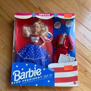 NRFB Vintage 🇺🇸 Barbie For President Gift Set 🇺🇸